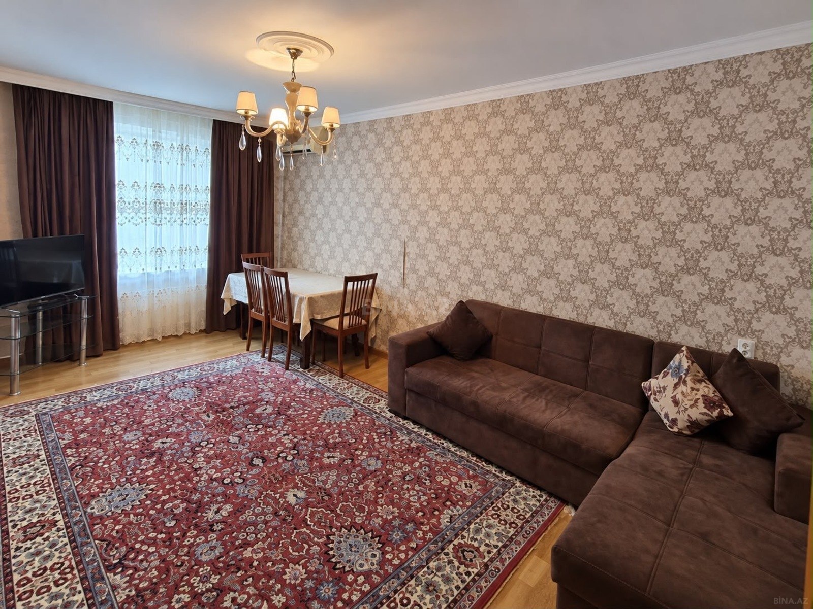 3 otaqlı Yeni tikili, Memar Əcəmi m., Bakı
