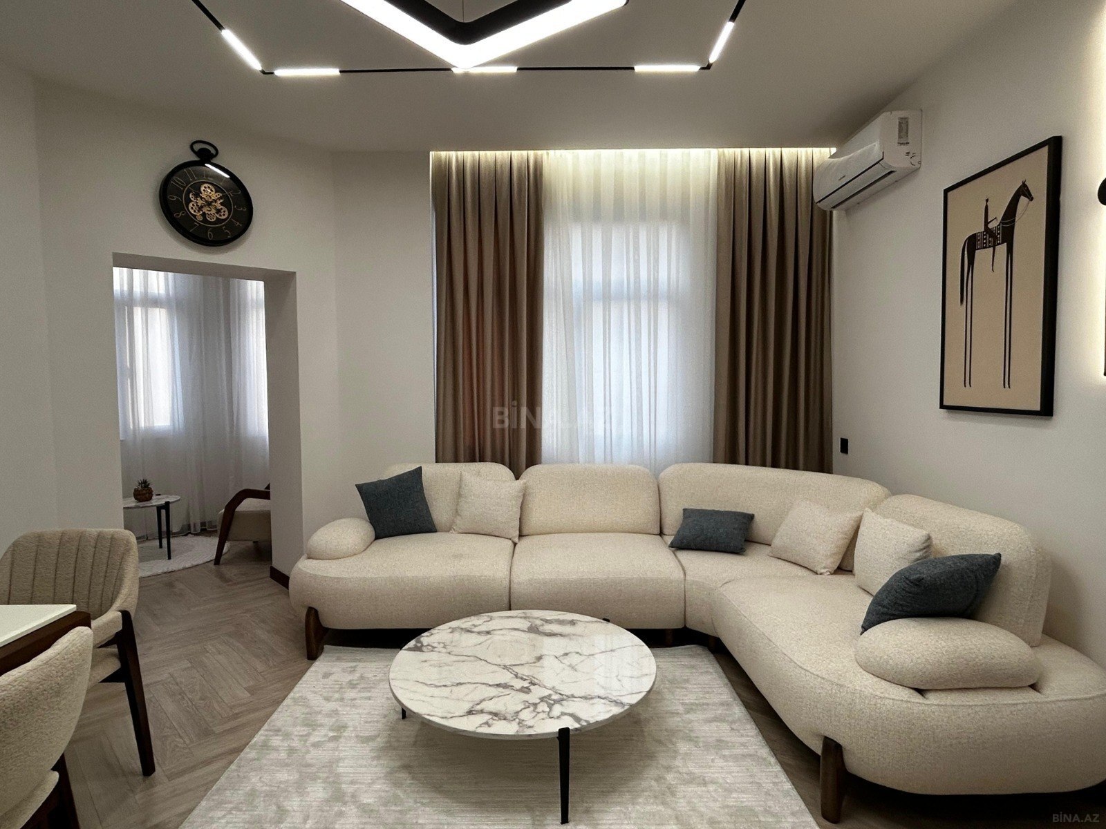 2 otaqlı Yeni tikili, Şah İsmayıl Xətai m., Bakı