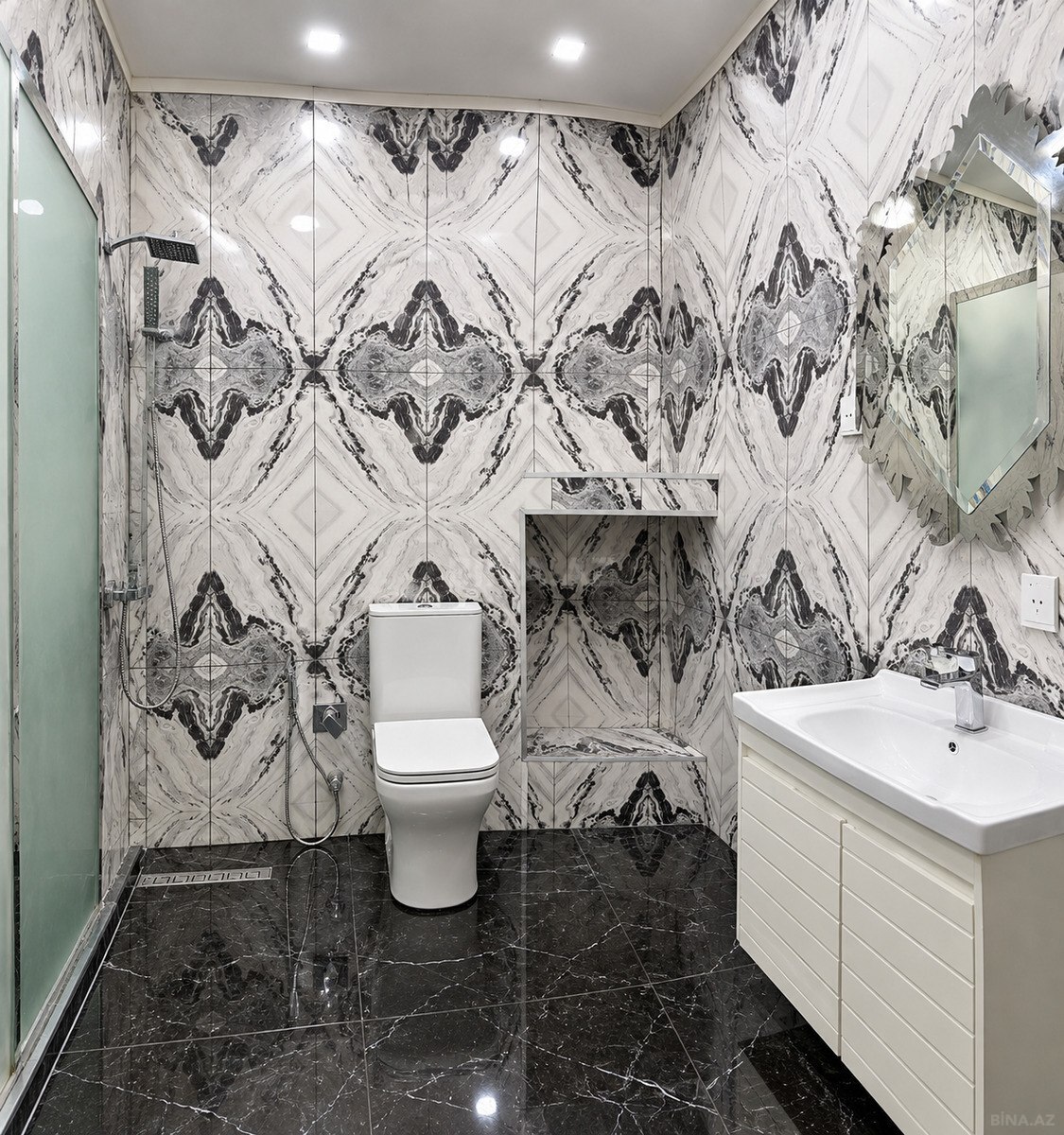 3 otaqlı Yeni tikili, Şah İsmayıl Xətai m., Bakı
