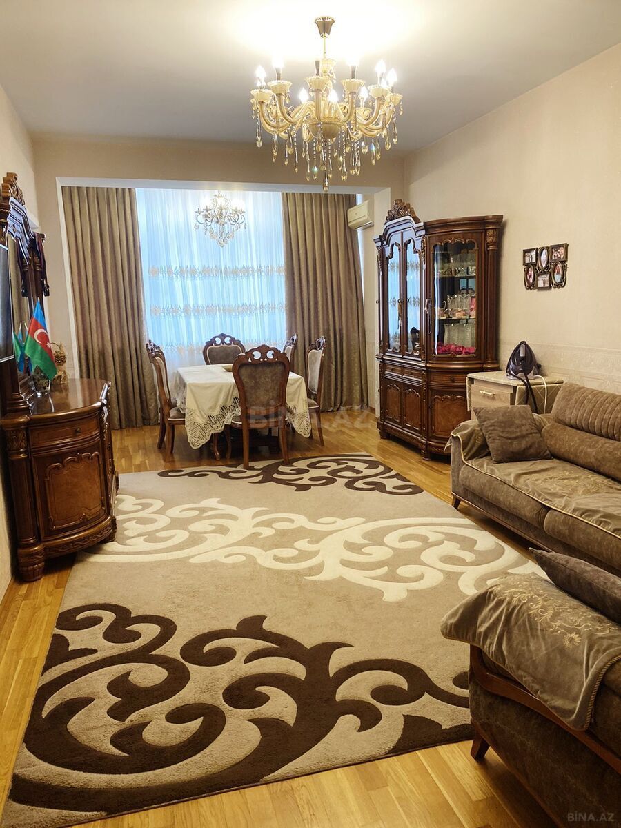 3 otaqlı Yeni tikili, Nizami r., Bakı