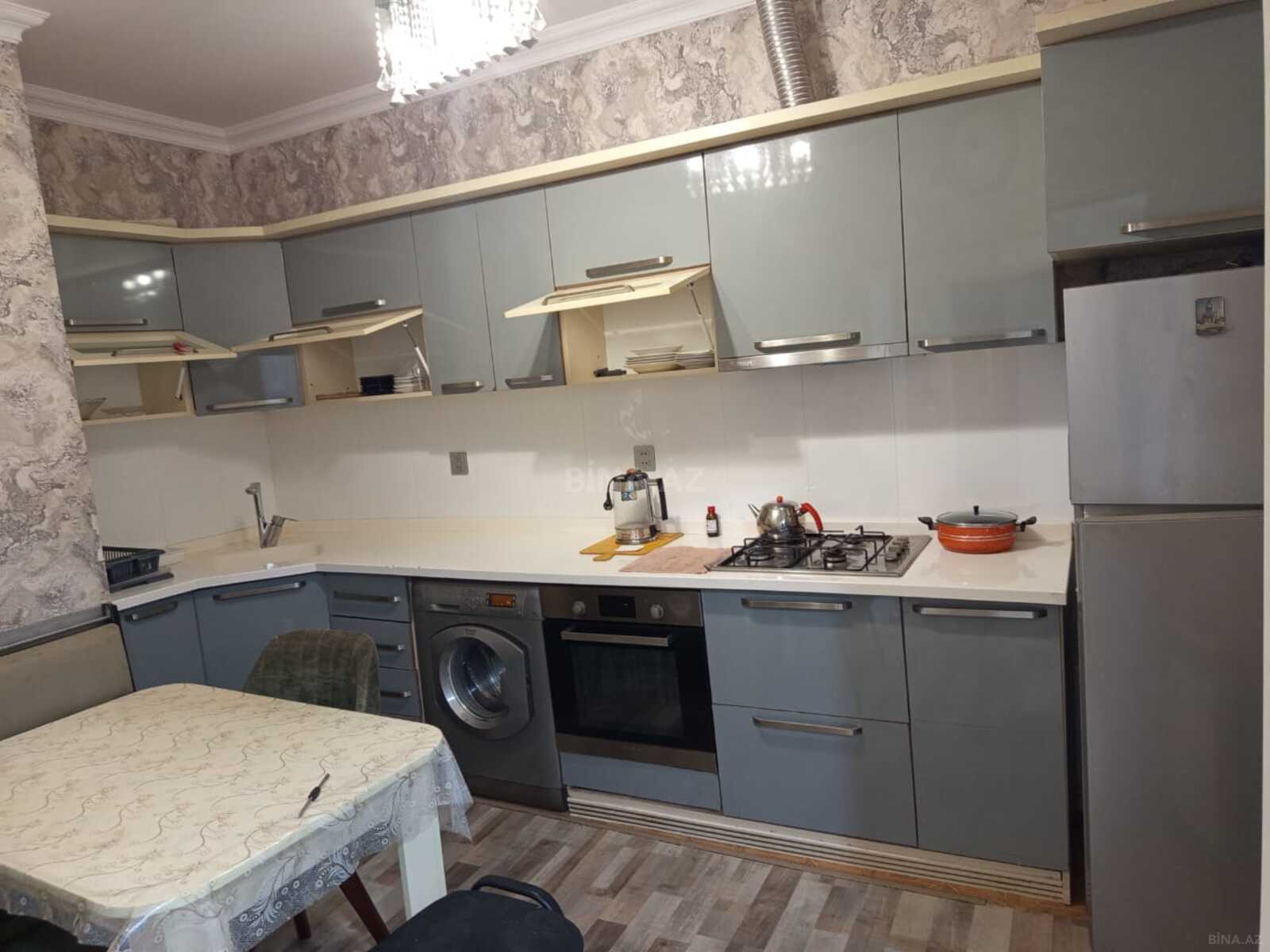 3 otaqlı Yeni tikili, Qara Qarayev m., Bakı