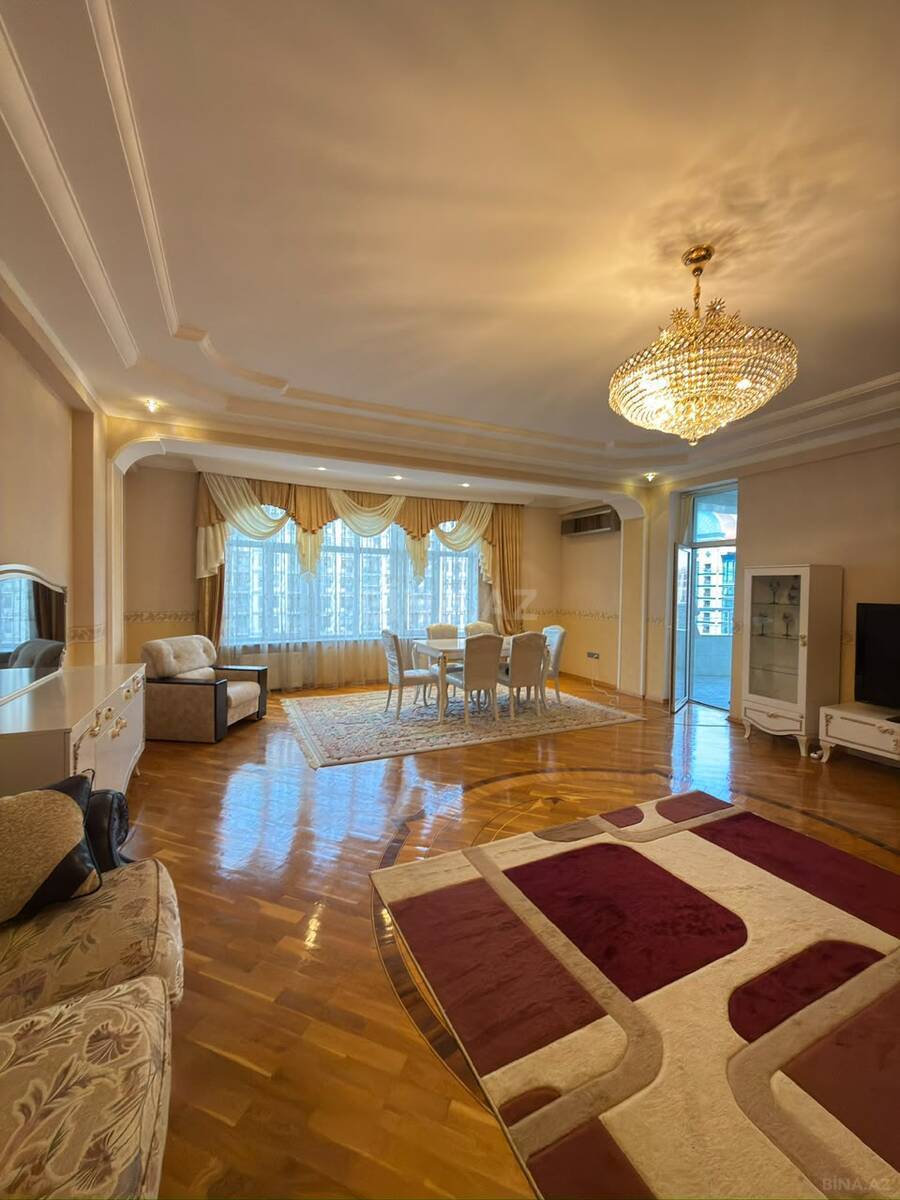 5 otaqlı Yeni tikili, Sahil m., Bakı
