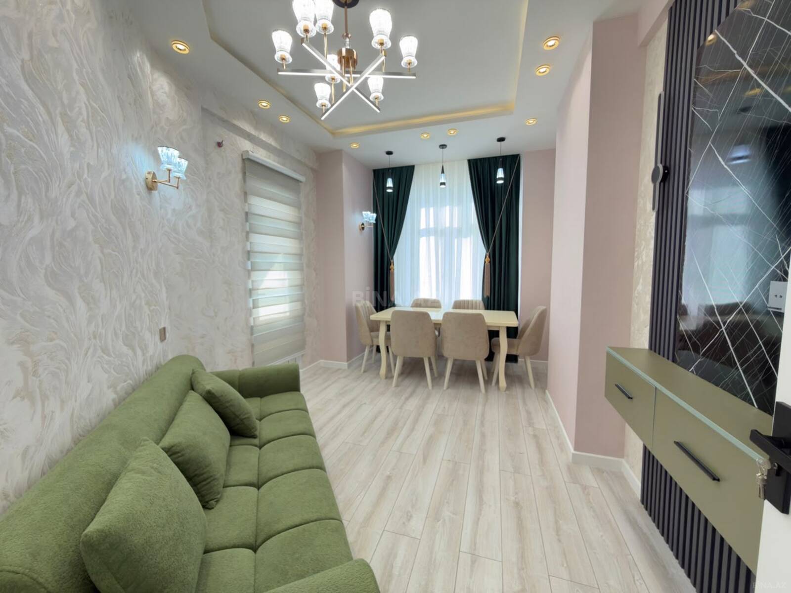 2 otaqlı Yeni tikili, Həzi Aslanov m., Bakı