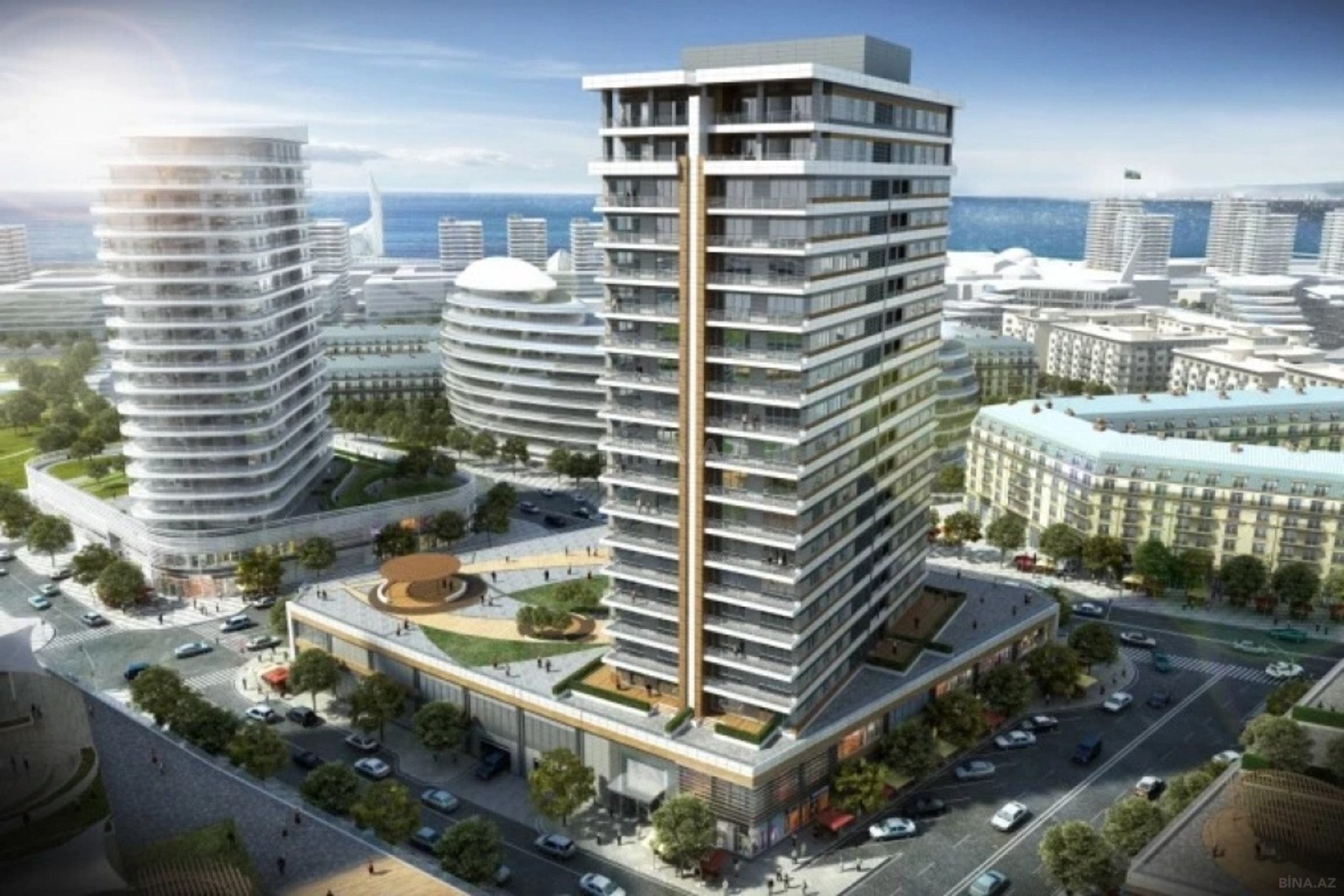 3-room apartment for sale, White City, Baku