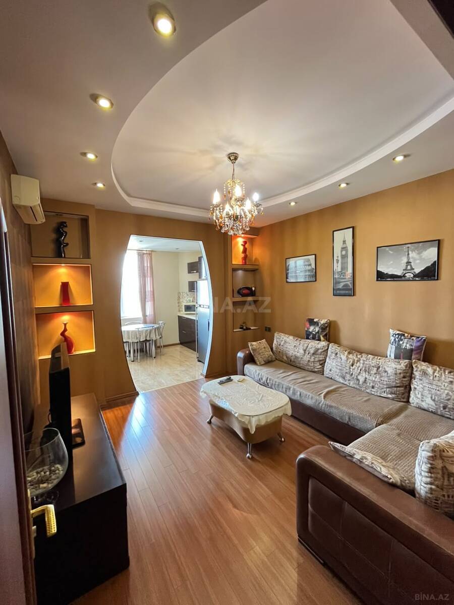 3 otaqlı mənzil kirayə verilir, Bakı