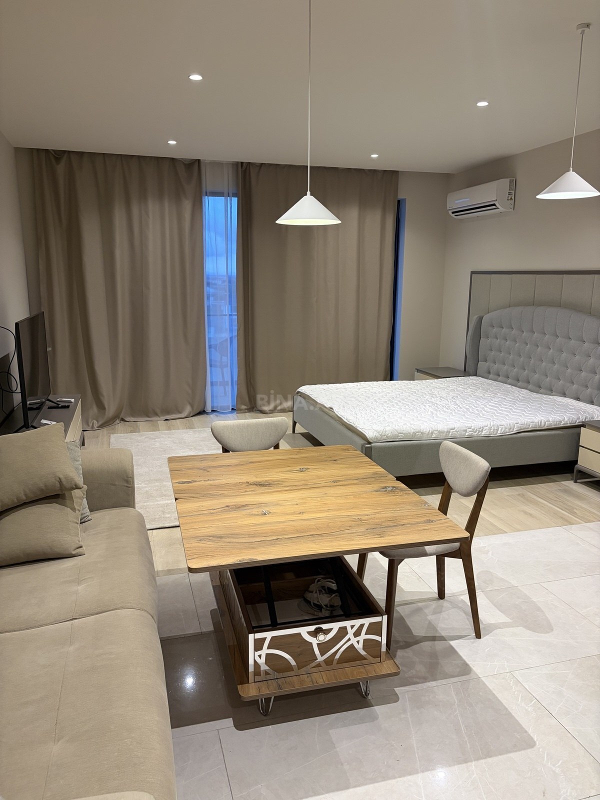1-room apartment for rent, Sea Breeze, Baku