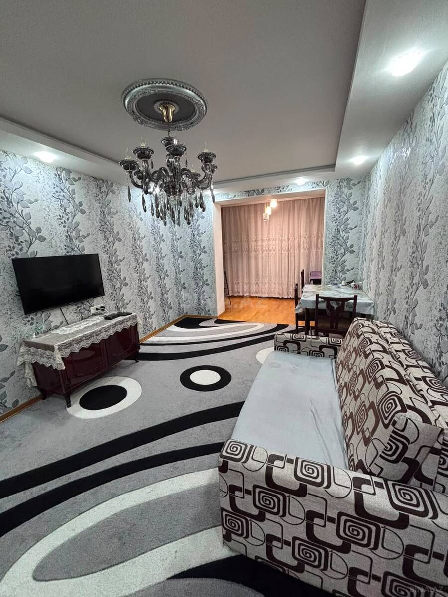 3 otaqlı mənzil kirayə verilir, Bakı