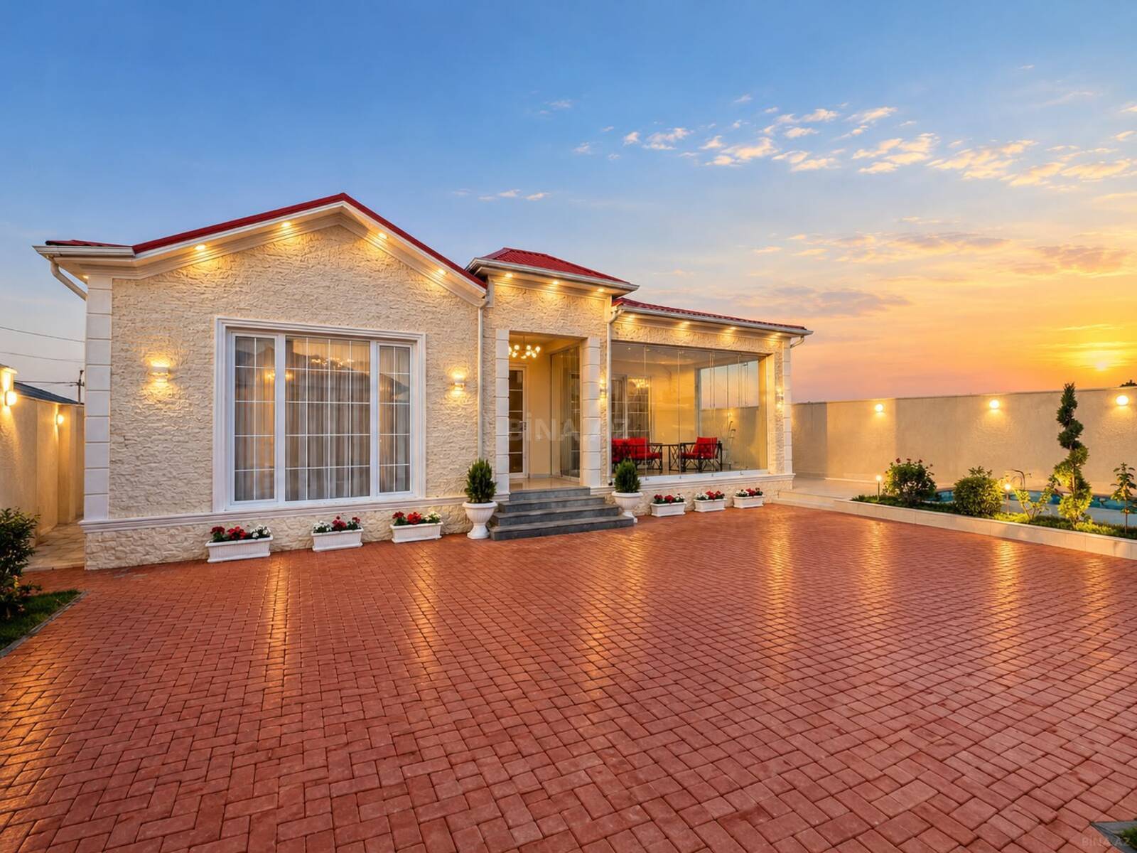 4 otaqlı həyət evi satılır, Mərdəkan, Bakı