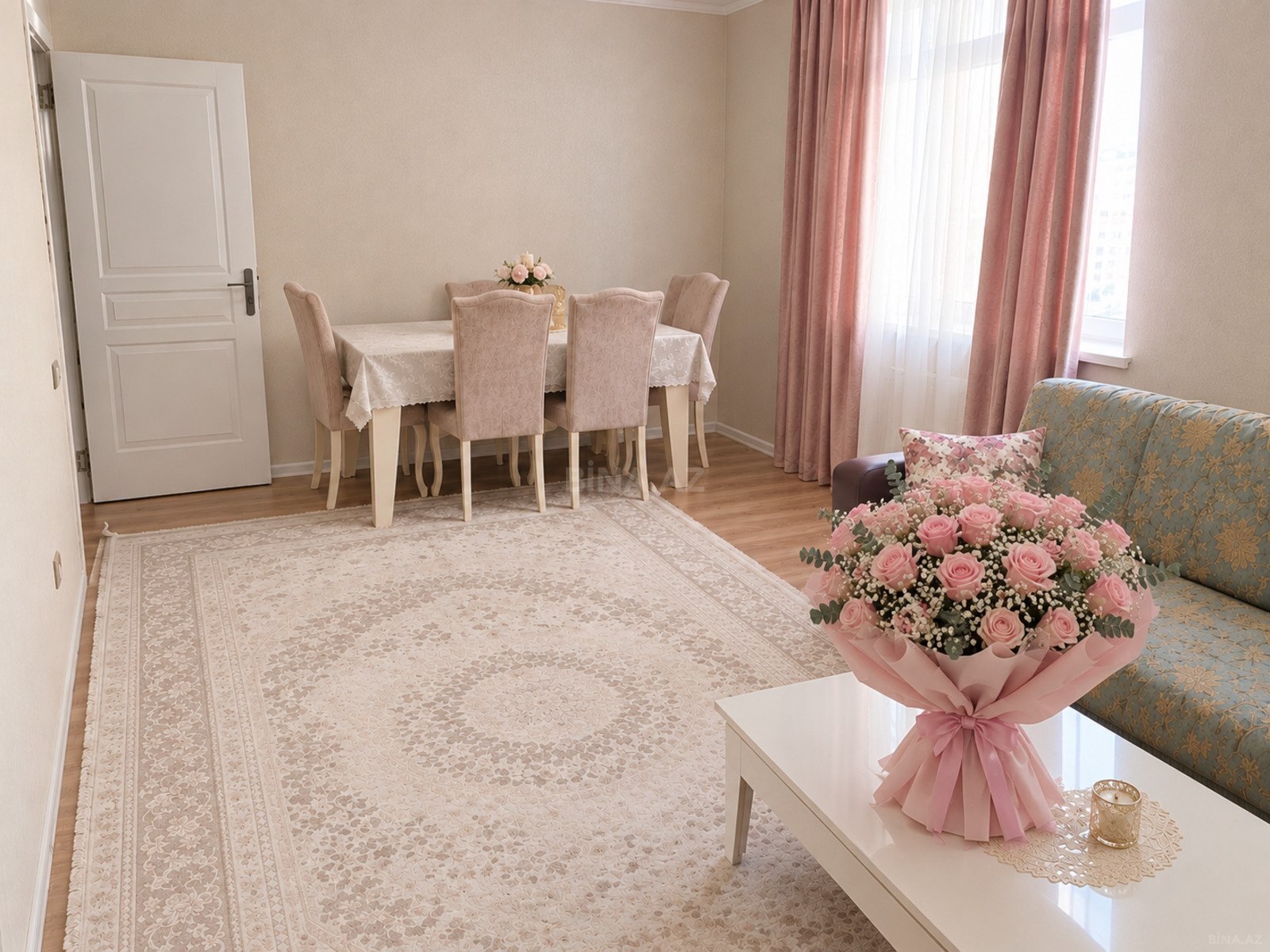 3-room apartment for rent, New Yasamal, Baku