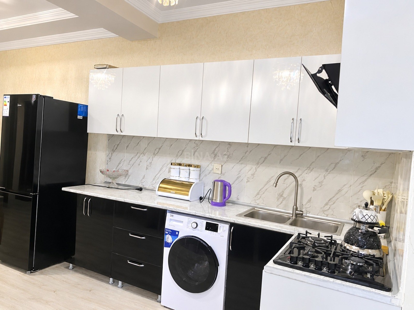 2-room apartment for rent, New Yasamal, Baku