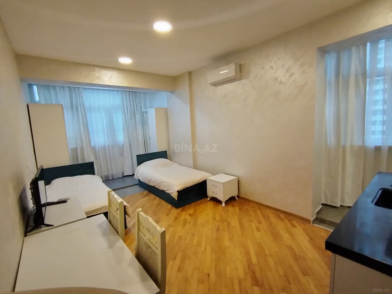 1-room apartment for rent, Nasimi, Baku