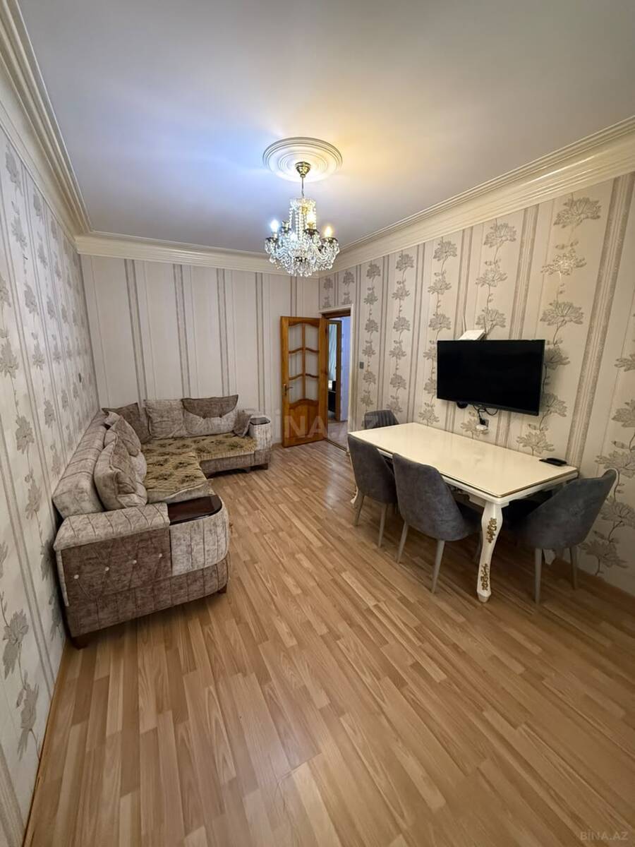 3 otaqlı mənzil kirayə verilir, Bakı