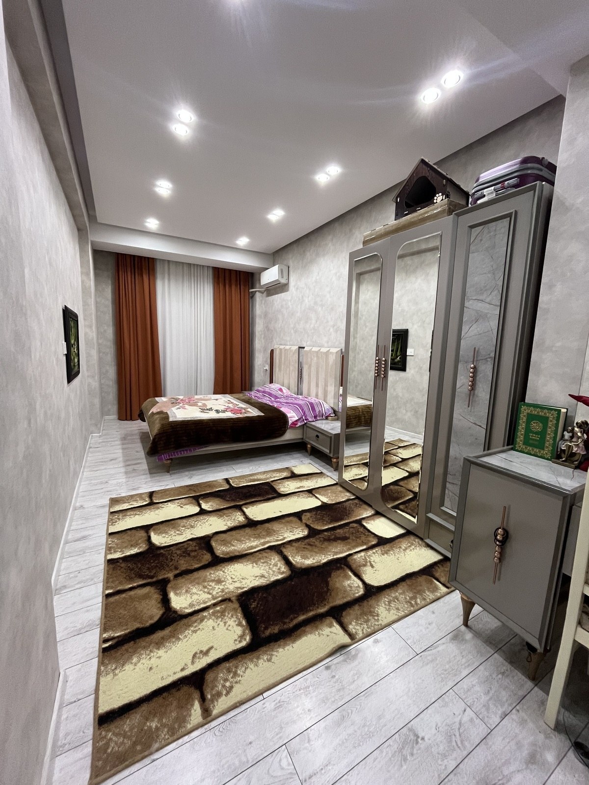3-room apartment for rent, 4th microdistrict, Baku