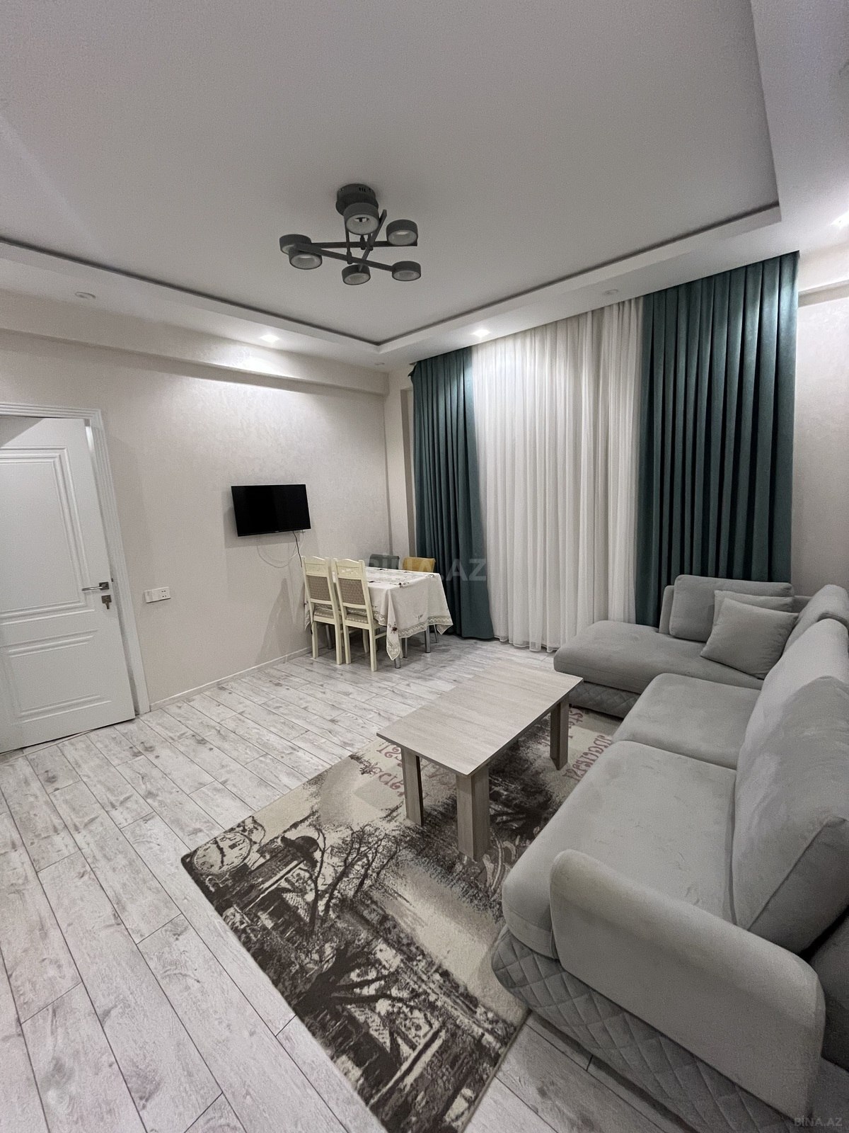 3-room apartment for rent, 4th microdistrict, Baku