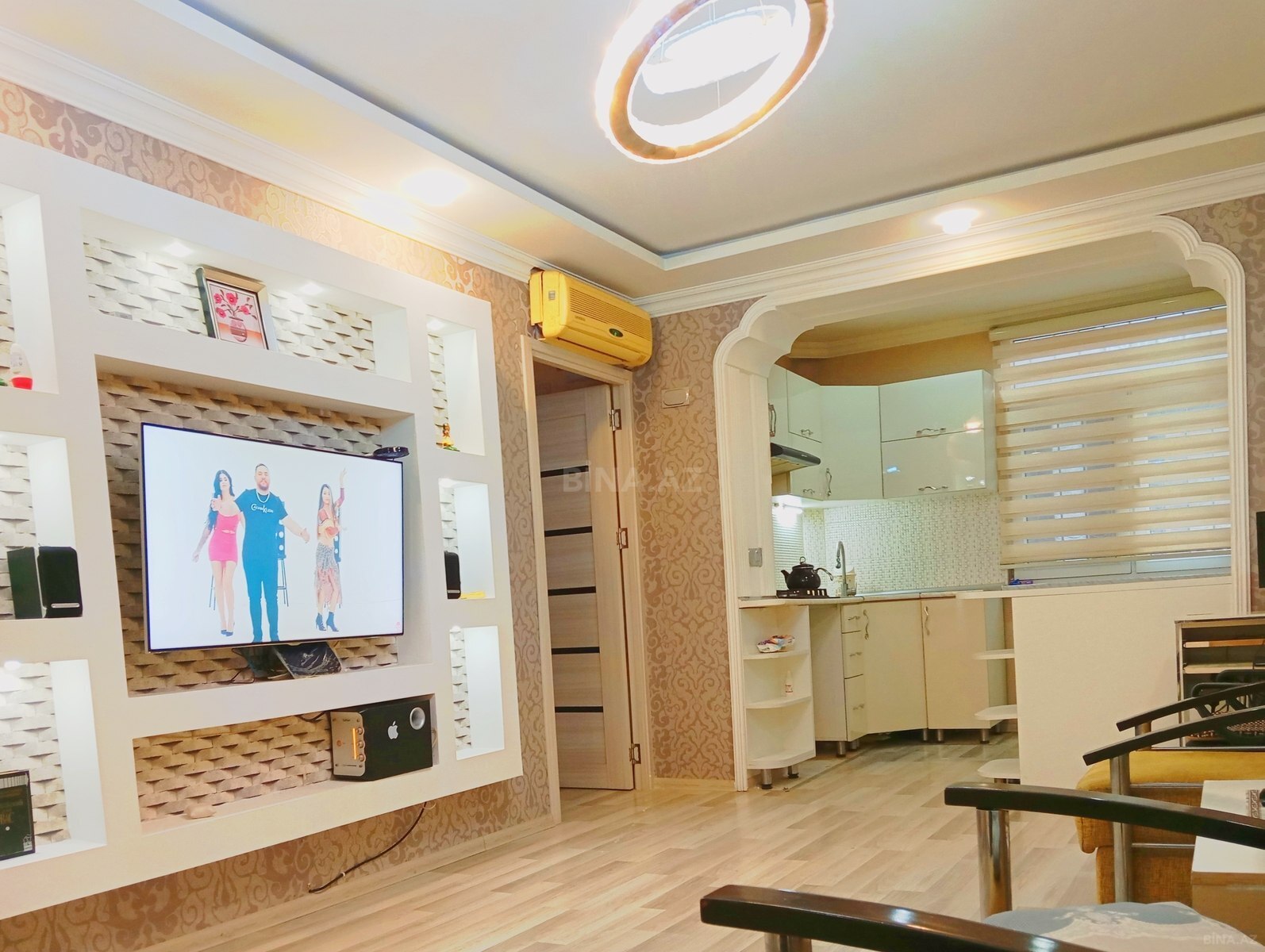 3 otaqlı mənzil kirayə verilir, Bakı