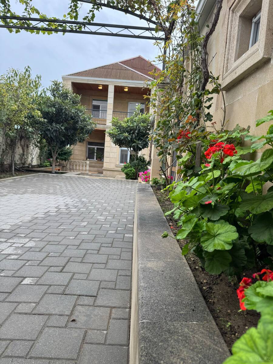 4 otaqlı həyət evi satılır, Binə, Bakı
