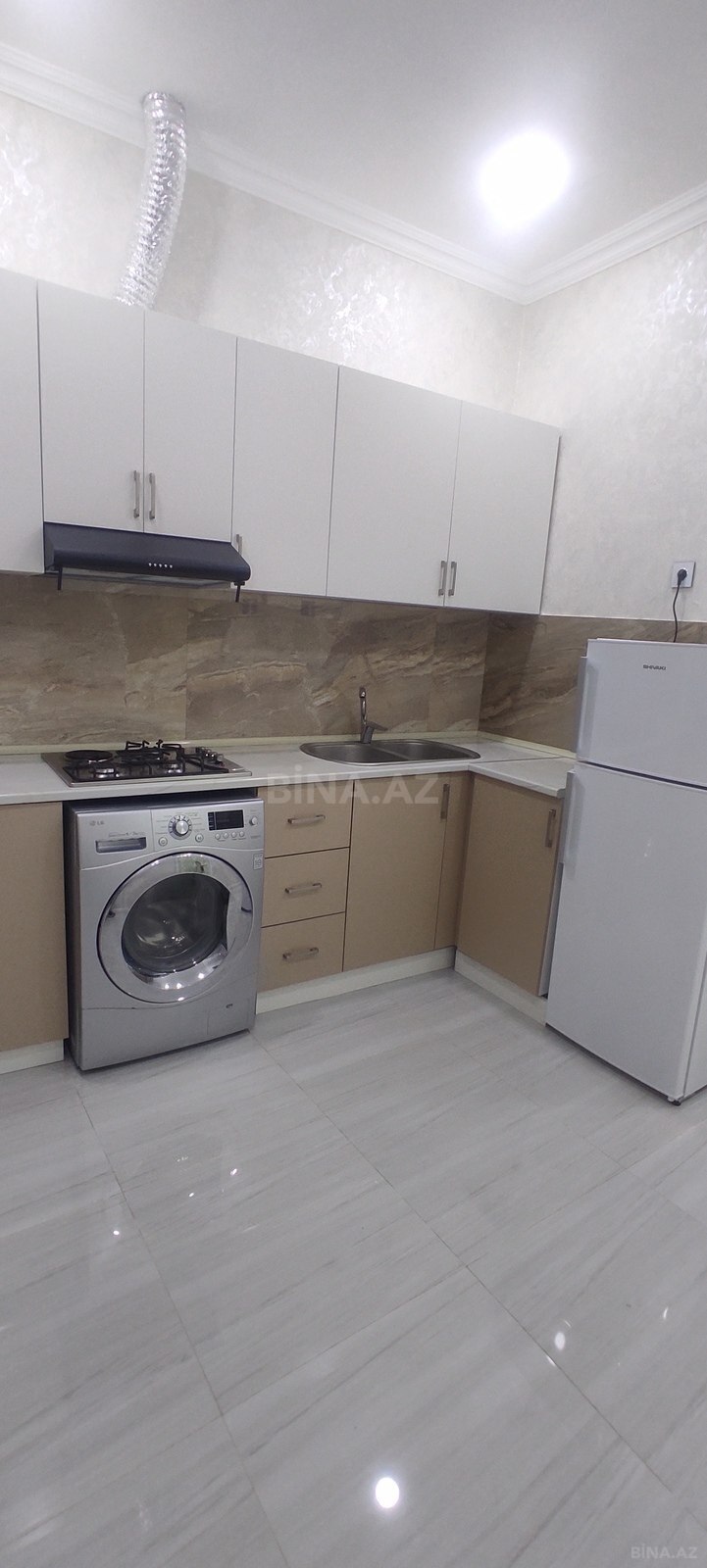 2-room apartment for rent, Rasulzade, Baku