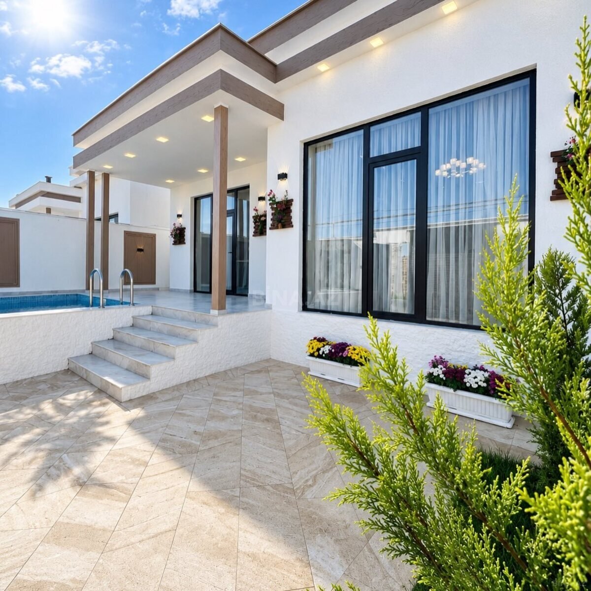 4 otaqlı həyət evi satılır, Şüvəlan, Bakı
