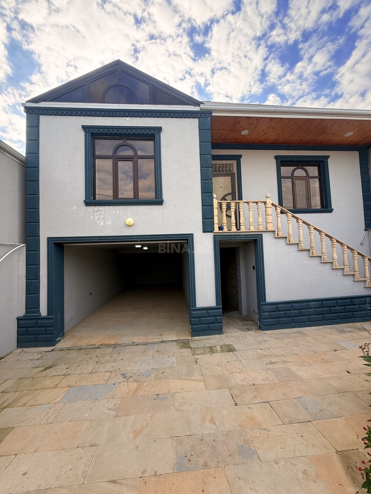 3 otaqlı həyət evi satılır, Binə, Bakı