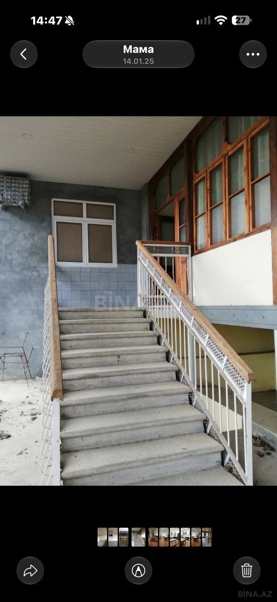 3 otaqlı həyət evi satılır, Şəki