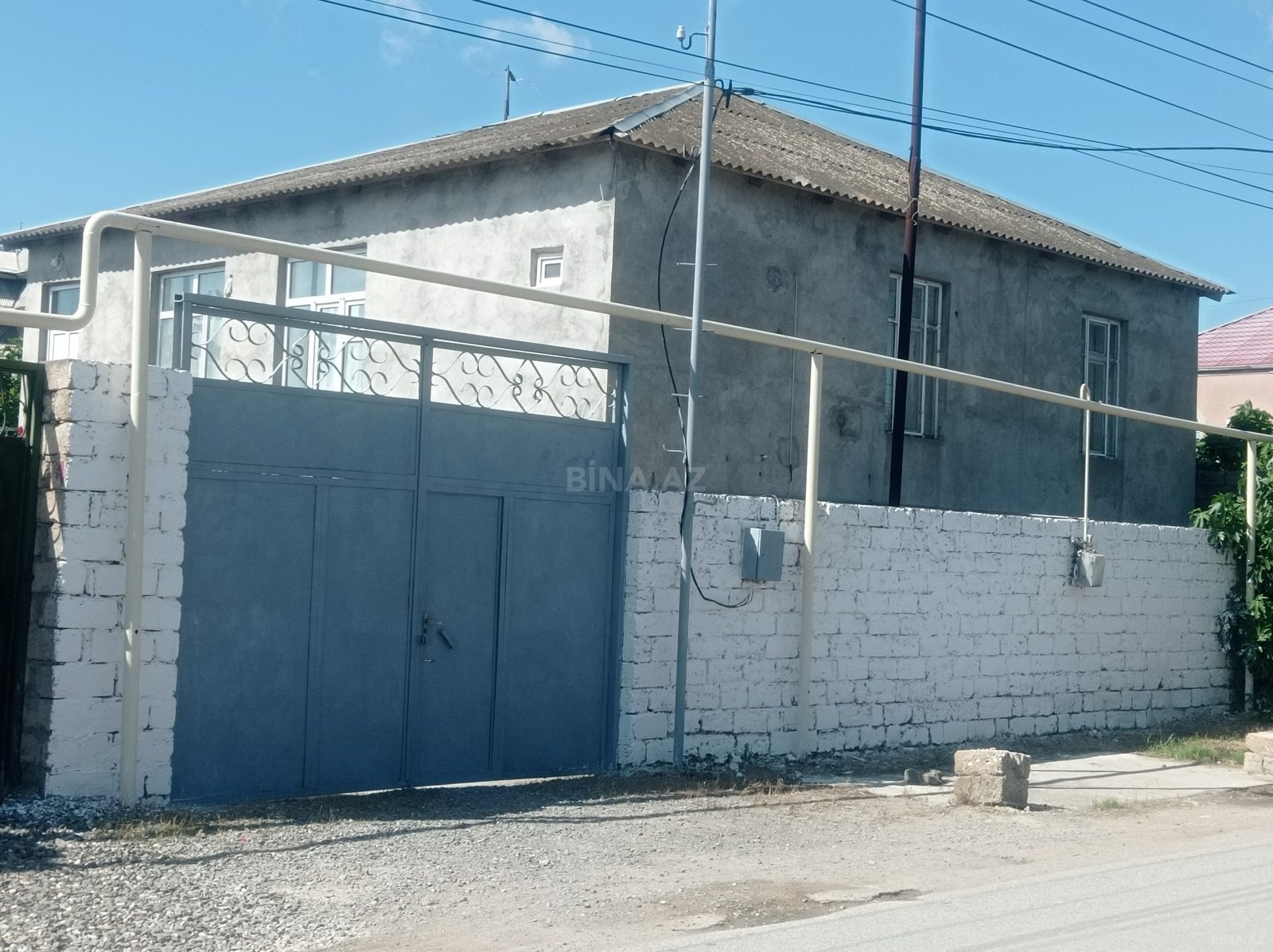 3 otaqlı həyət evi satılır, Binə, Bakı