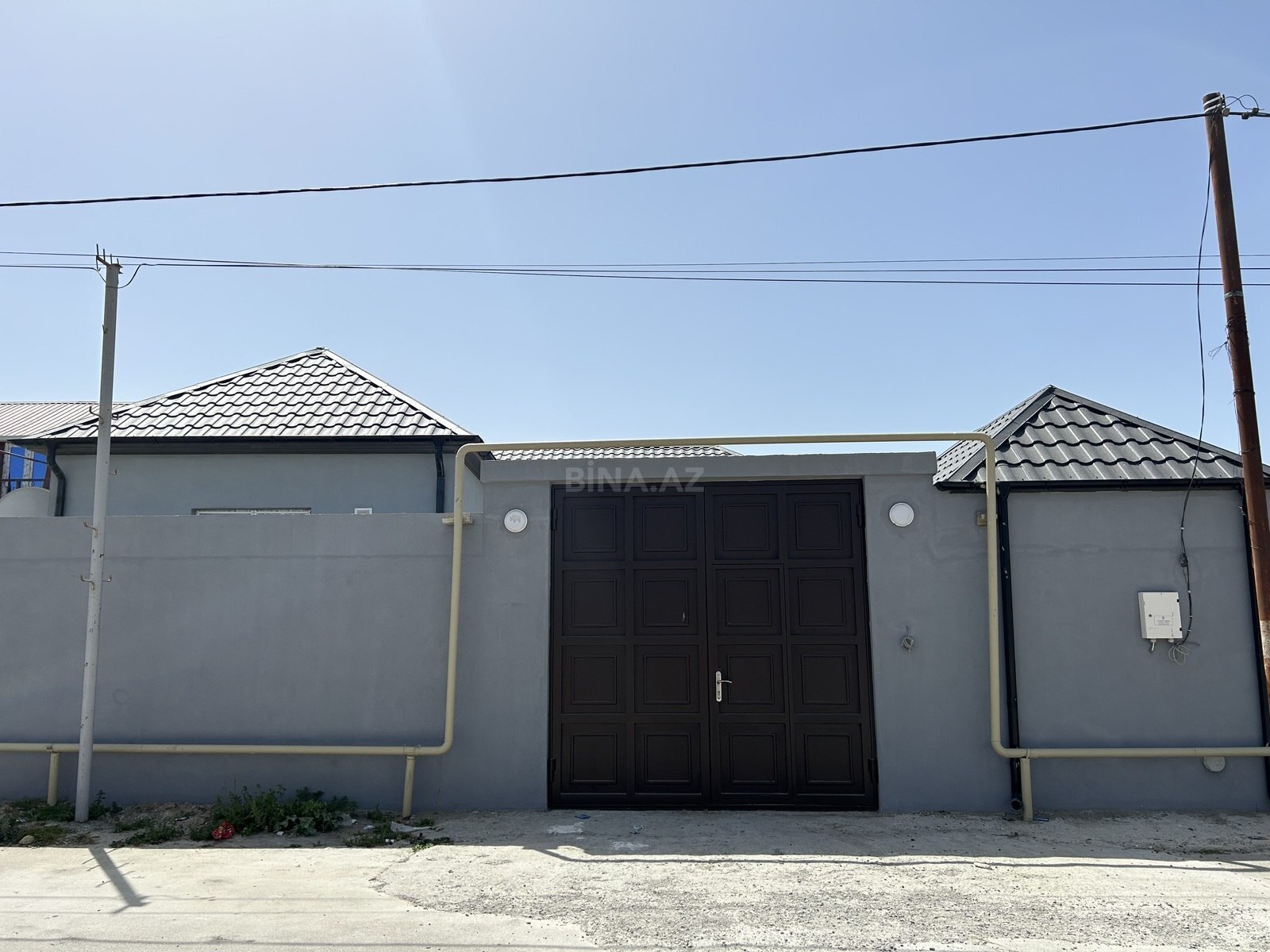 3 otaqlı həyət evi satılır, Qala, Bakı