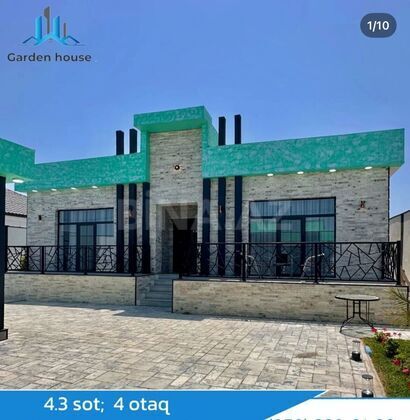 4 otaqlı Həyət evi/Bağ evi, Mərdəkan q., Bakı