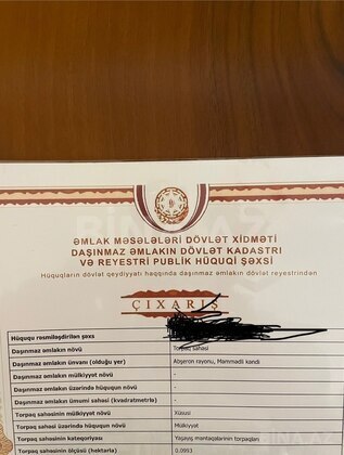 Obyekt Məmmədli q., Bakı