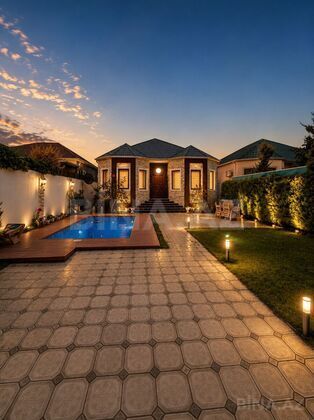 4 otaqlı Həyət evi/Bağ evi, Mərdəkan q., Bakı