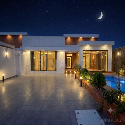 4 otaqlı Həyət evi/Bağ evi, Mərdəkan q., Bakı