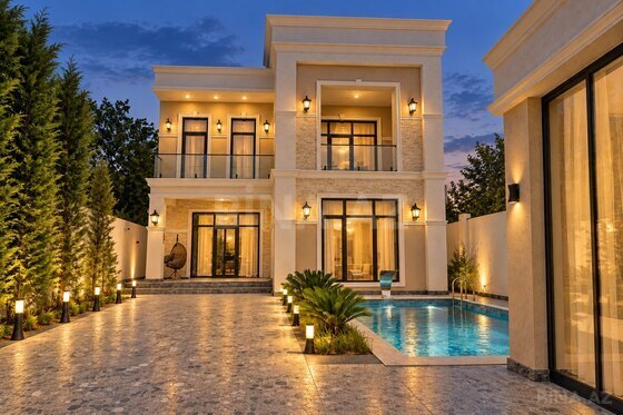 5 otaqlı Həyət evi/Bağ evi, Mərdəkan q., Bakı