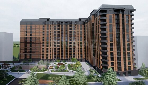 2 otaqlı, 112.4 m², İnşaatçılar