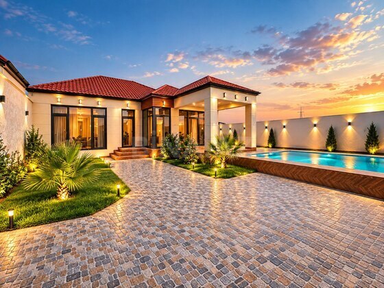 4 otaqlı Həyət evi/Bağ evi, Mərdəkan q., Bakı