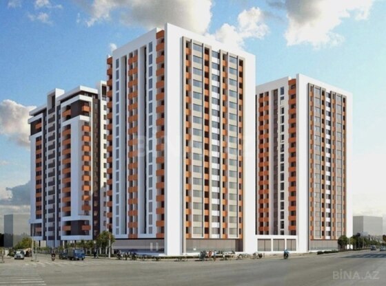 3 otaqlı Yeni tikili, Qara Qarayev m., Bakı