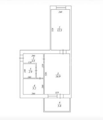 2 otaqlı Köhnə tikili, Elmlər Akademiyası m., Bakı
