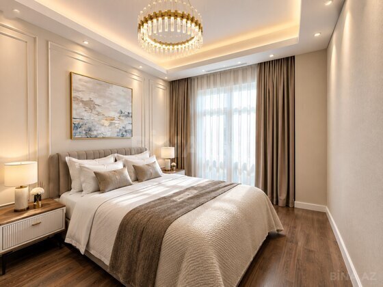 3 otaqlı Yeni tikili, Şah İsmayıl Xətai m., Bakı