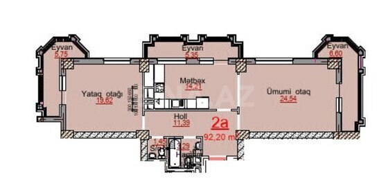 2 otaqlı Yeni tikili, Elmlər Akademiyası m., Bakı