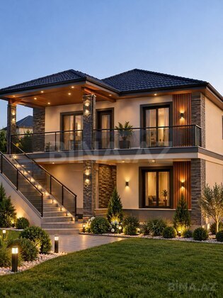4 otaqlı Həyət evi/Bağ evi, Əhmədli m., Bakı