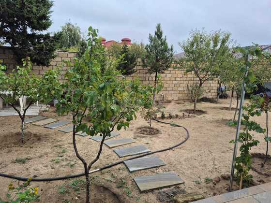 4 otaqlı Həyət evi/Bağ evi, Novxanı q., Bakı