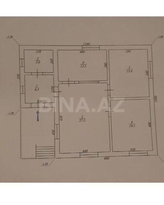 3 otaqlı Həyət evi/Bağ evi, Əhmədli q., Bakı