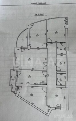 4 otaqlı Yeni tikili, Elmlər Akademiyası m., Bakı