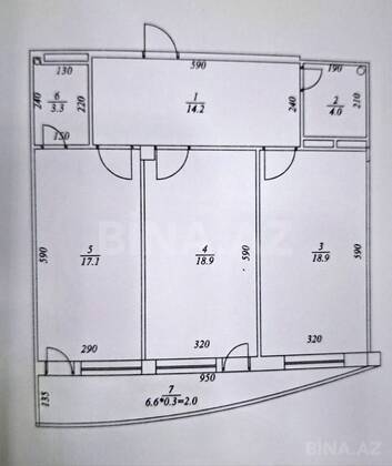2 otaqlı Yeni tikili, İnşaatçılar m., Bakı