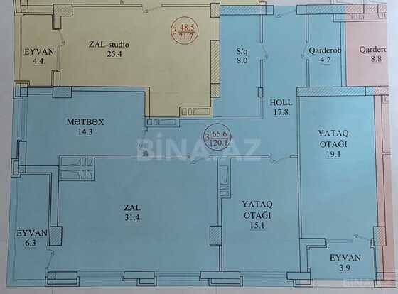3 otaqlı Yeni tikili, 28 May m., Bakı