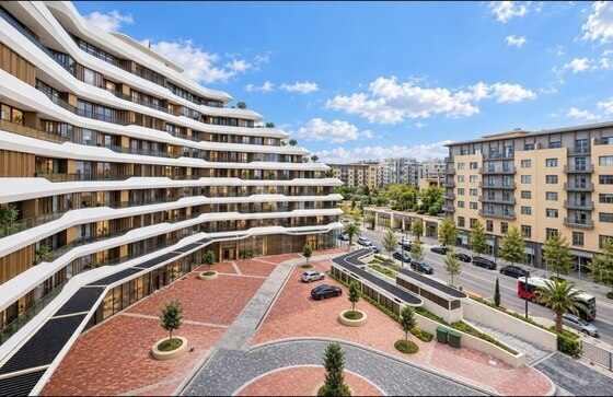6 otaqlı Yeni tikili, Ağ şəhər q., Bakı