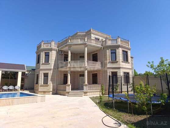 6 otaqlı Həyət evi/Bağ evi, Novxanı q., Bakı