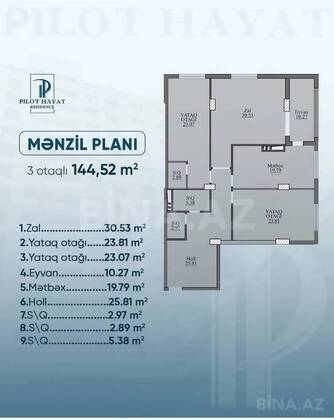 3 otaqlı Yeni tikili, 28 May m., Bakı