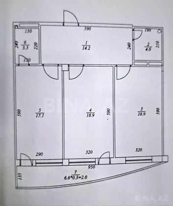 2 otaqlı Yeni tikili, 20 Yanvar m., Bakı