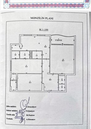 4 otaqlı Yeni tikili, Nəsimi r., Bakı