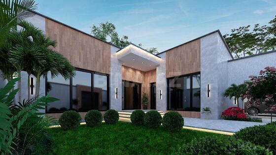 4 otaqlı Həyət evi/Bağ evi, Mərdəkan q., Bakı