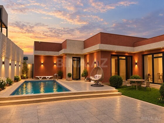 4 otaqlı Həyət evi/Bağ evi, Mərdəkan q., Bakı
